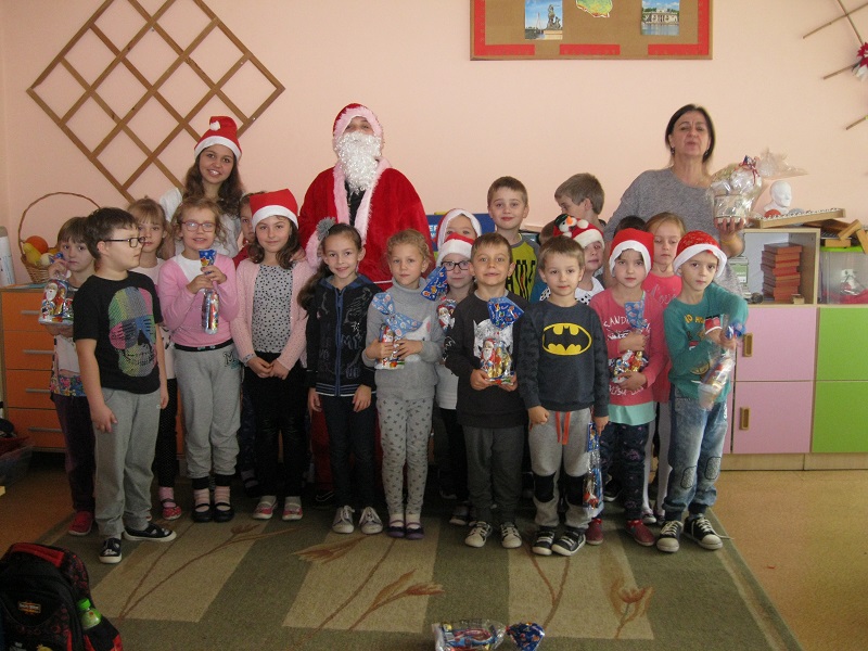 Mikołaj w naszej szkole.